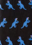 PS PAUL SMITH  SOCKS DINO JACQURD - BLACK