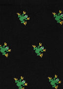 PS PAUL SMITH  SOCKS FROGS  JACQURD - BLACK