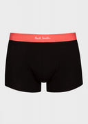 PS PAUL SMITH TRUNK 3 PK MIX BAND - BLACK