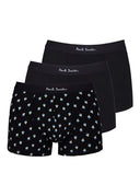 PS PAUL SMITH TRUNK 3 PK MIX ROBOT - BLACK
