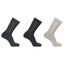 SALOMON EVERYDAY CREW SOCKS 3 PACK - NINE IRON/NORTH ATLANTIC
