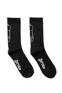 Service Works SALT + PEPPER SOCKS - BLACK