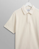 WAX LONDON SHORE POLO - ECRU