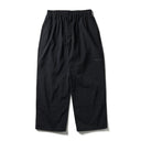 SNOW PEAK NEW STANDARD EASY WIDE PANTS - BLACK
