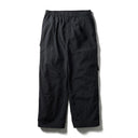 SNOW PEAK NYLON TUSSAH UTILITY STORAGE PANTS - BLACK