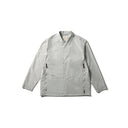 SNOW PEAK NYLON TUSSAH UTILITY STORAGE SHIRT - LIGHT GREY