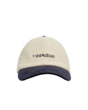WAX LONDON SPENCER SPORTS CAP - ECRU / NAVY