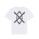 DAILY PAPER CHAIN SHIELD TEE - WHITE