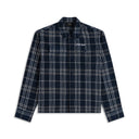 DAILY PAER CHENILLE SCRIPT SHIRT - BRILLIANT BLUE