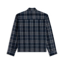 DAILY PAER CHENILLE SCRIPT SHIRT - BRILLIANT BLUE