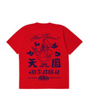 EDWIN TONKATSU TEE - FIERY RED