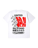 EDWIN UNITED WE STAND TEE - WHITE