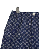 WAX LONDON KURT SHORT - INDIGO/ECRU