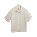 WAX LONDON LIDO SS SHIRT - ECRU