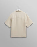 WAX LONDON LIDO SS SHIRT - ECRU